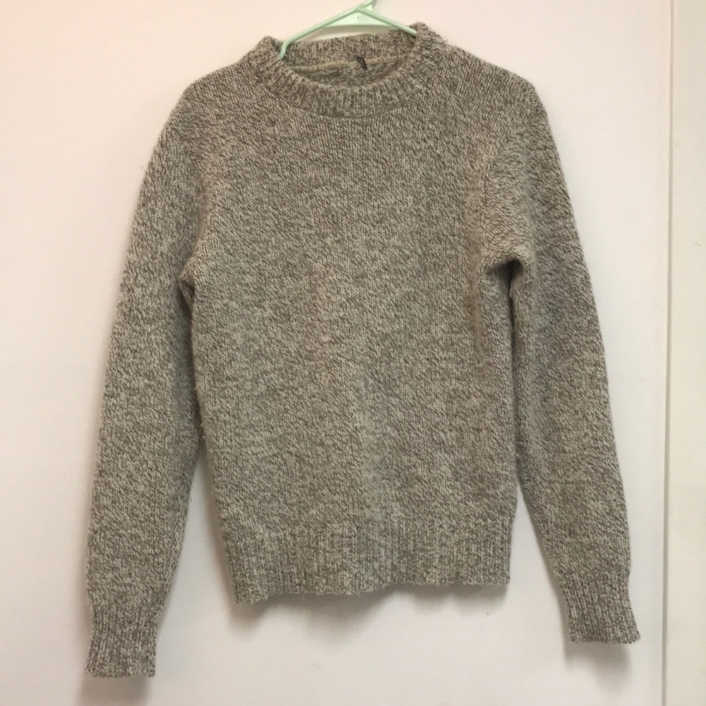 thrifted sweater